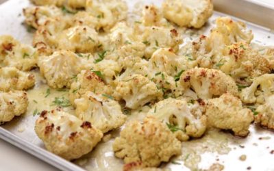 Easy Roasted Cracklin’ Cauliflower