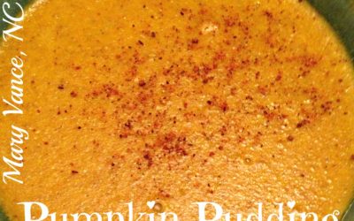 Paleo Pumpkin Pudding or Mini-Treats