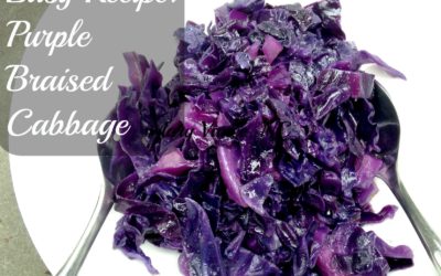 Easy Recipe: Braised Purple Cabbage