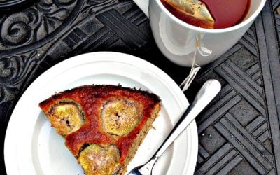 Fresh Fig Almond Cake (Gluten Free)