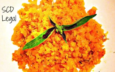 Paleo Butternut Squash Risotto (Low FODMAP)