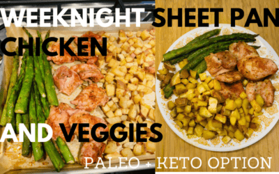 Weeknight Sheet Pan Chicken with Veggies (Keto Option)