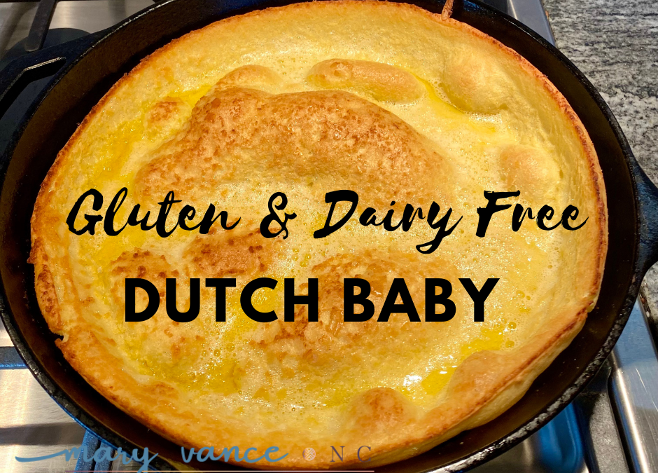 Easy Dairy & Gluten Free Dutch Baby