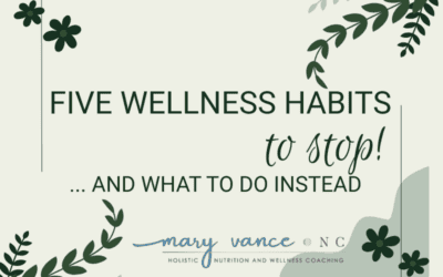 Five Wellness Habits to Stop in 2026 (and Beyond)