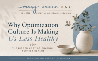 Is Optimization Culture Is Making Us Less Healthy?